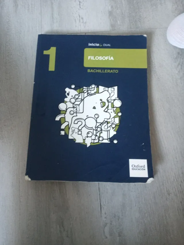 Inicia Filosofía 1.º Bachillerato. Libro del al...