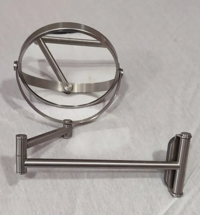 Espejo de maquillaje doble con aumento