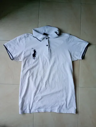 Polo Ralph Lauren Maglietta Bianca Uomo Nuova