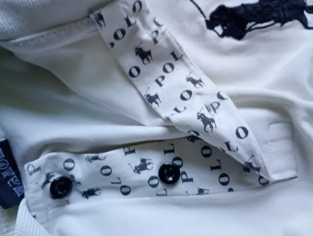 Polo Ralph Lauren Maglietta Bianca Uomo Nuova