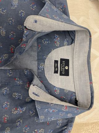 Camisa de hombre estampada