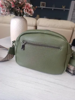 Bolso bandolera verde militar