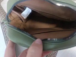 Bolso bandolera verde militar