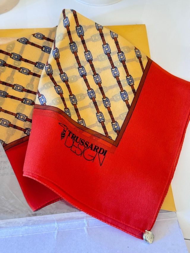Foulard Trussardi vintage