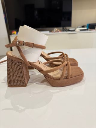 Sandalias AZAREY Piel Talla 37 Nuevas