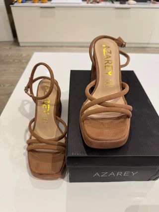 Sandalias AZAREY Piel Talla 37 Nuevas