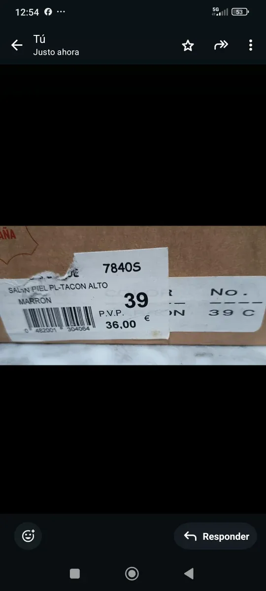 Zapatos de tacón Chamby marrones