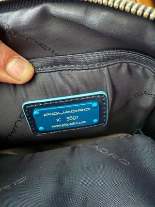 Borsello Piquadro blu