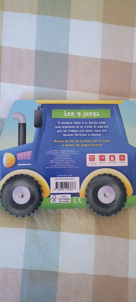 Mein Traktor-Räderbuch Vorlesen & Spielen