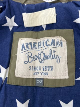 Abrigo niño verde talla 2 para niños de 2, 4 años