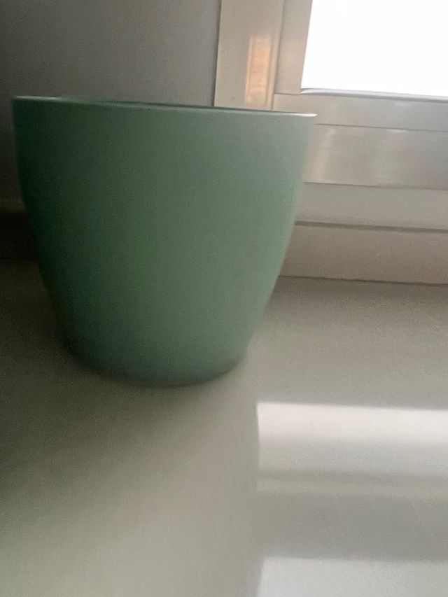 Set 3 Maceteros Verdes Plástico