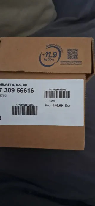 Zapatillas Asics Moradas y Naranjas