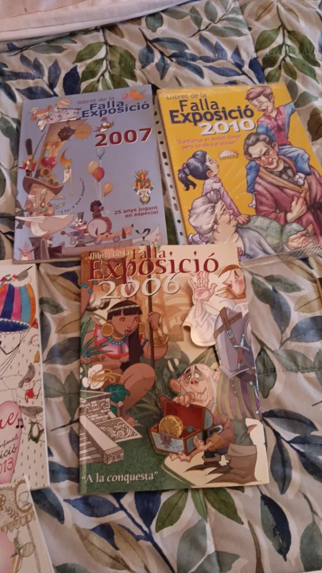 Llibrets Fallas Infantil Exposició 2006-2013