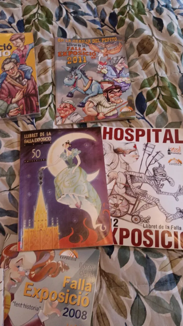 Llibrets Fallas Infantil Exposició 2006-2013
