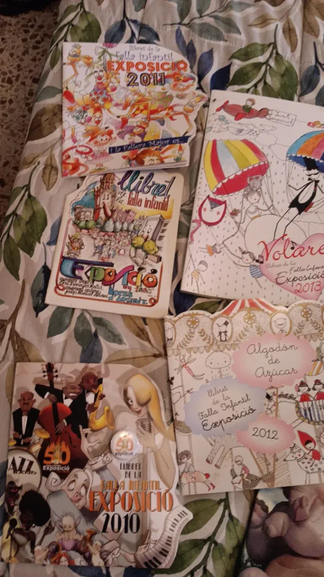 Llibrets Fallas Infantil Exposició 2006-2013