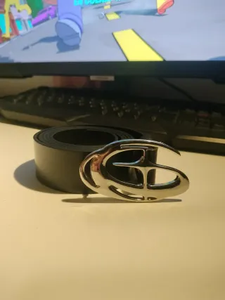 Cinturón Corteiz Plata