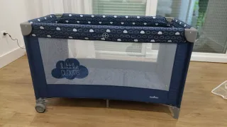 Cuna de viaje Olmitos y colchón