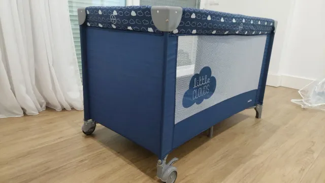 Cuna de viaje Olmitos y colchón