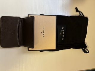 Cartera billetera Links of London Cuero Marrón