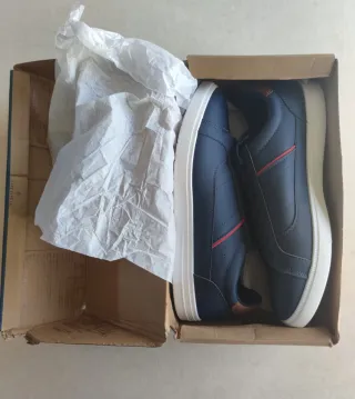 Zapatillas deportivas azules talla 43