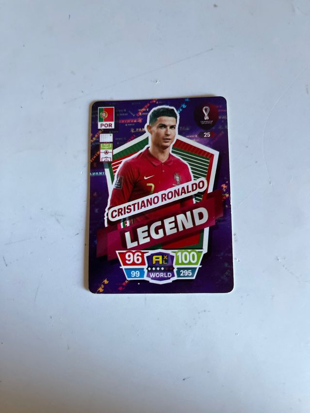 Tarjeta Cristiano Ronaldo Leyenda