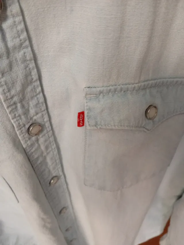 Camisa Vaquera Levi's Azul Talla XXL