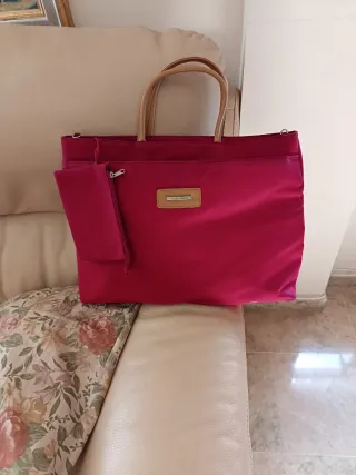 Bolso de mano Burdeos