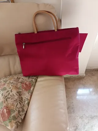 Bolso de mano Burdeos