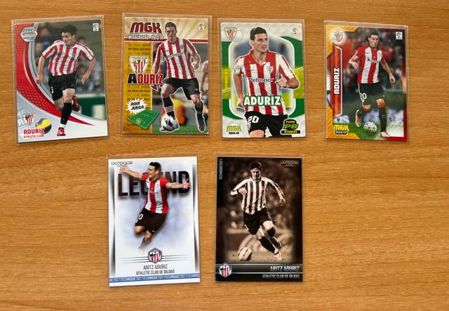 Lote 48 Cromos/Cartas Aritz Aduriz Athletic Club