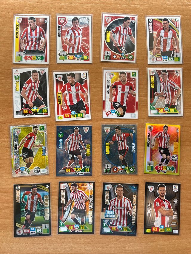 Lote 48 Cromos/Cartas Aritz Aduriz Athletic Club