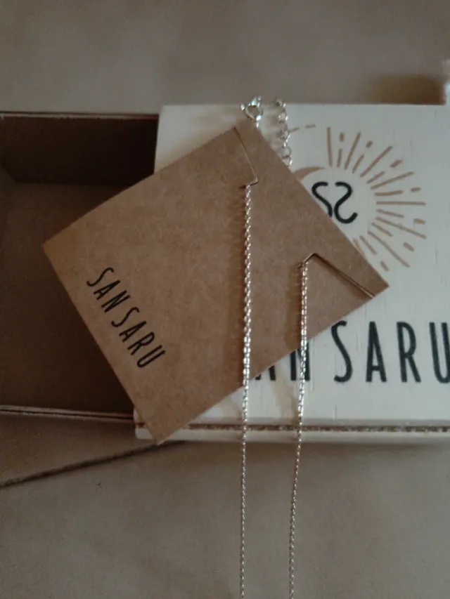 Cadenas largas San Saru plata 70cm