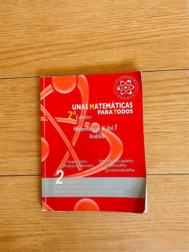 UNAS MATEMÁTICAS PARA TODOS