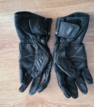 Guantes Moto Spidi Mujer Negros Talla S