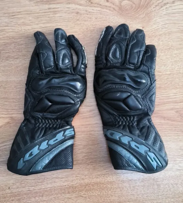 Guantes Moto Spidi Mujer Negros Talla S