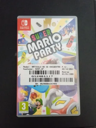 Super Mario Party Nintendo Switch