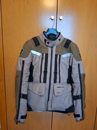 Chaqueta Moto Revit Sand 3