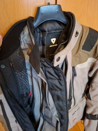 Chaqueta Moto Revit Sand 3