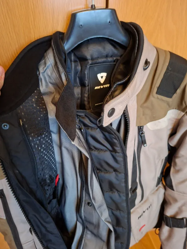 Chaqueta Moto Revit Sand 3