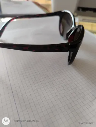 Gafas de sol Serengeti mujer negras/rojas