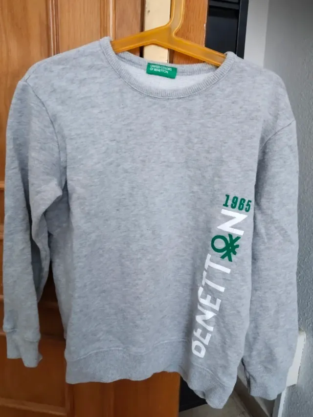 Sudadera Benetton 1965 Talla 7-8