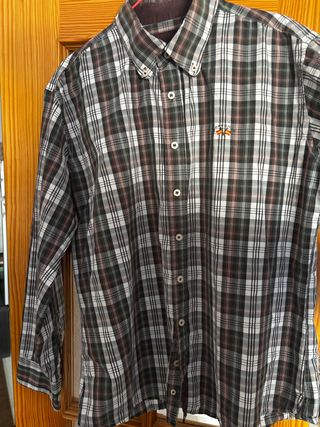 Camisa Spagnolo cuadros hombre