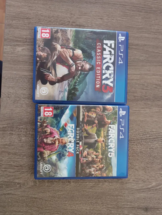 Pack Far Cry 3, 4 y 5 PS4