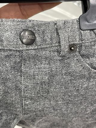 Pantaloni Moschino grigi