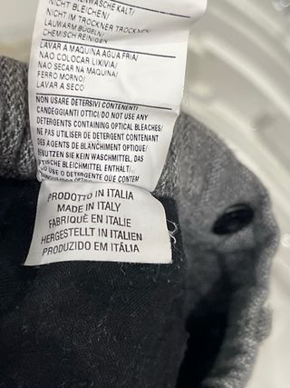 Pantaloni Moschino grigi