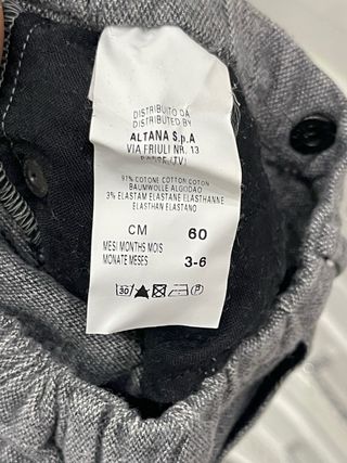 Pantaloni Moschino grigi