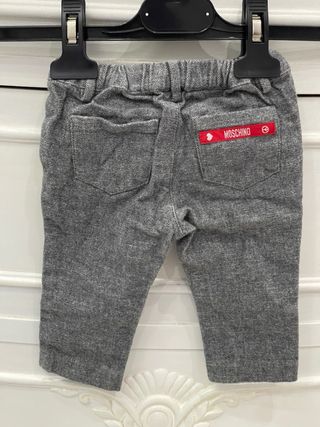 Pantaloni Moschino grigi