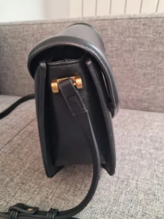 Bolso bandolera negro asa ajustable