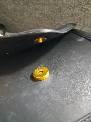 Bolso bandolera negro asa ajustable