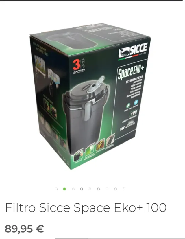 Depuradora acuario 100L