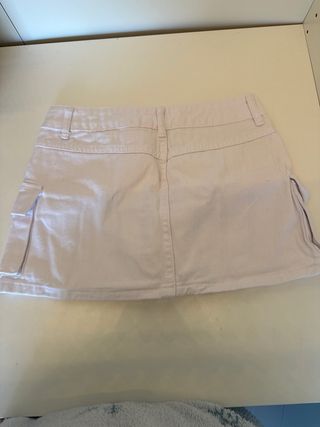 Falda blanca cargo